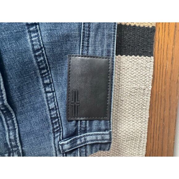 Liverpool Jeans Men 29W 30L Kingston Modern Straight Classic Coolmax Dark Wash - Picture 8 of 13